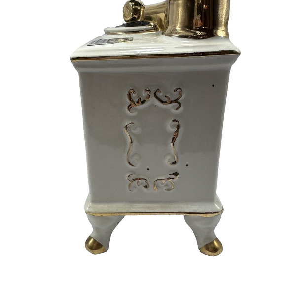 Ezra Brooks‎ Victrola Phonograph VTG Decanter EMPTY 24K Gold Hand Painted 70s - Picture 7 of 16